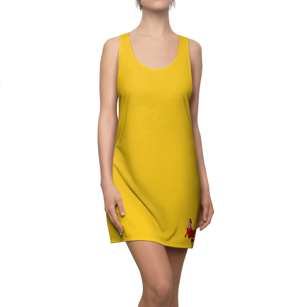 S.E. Logo Dress - Yellow