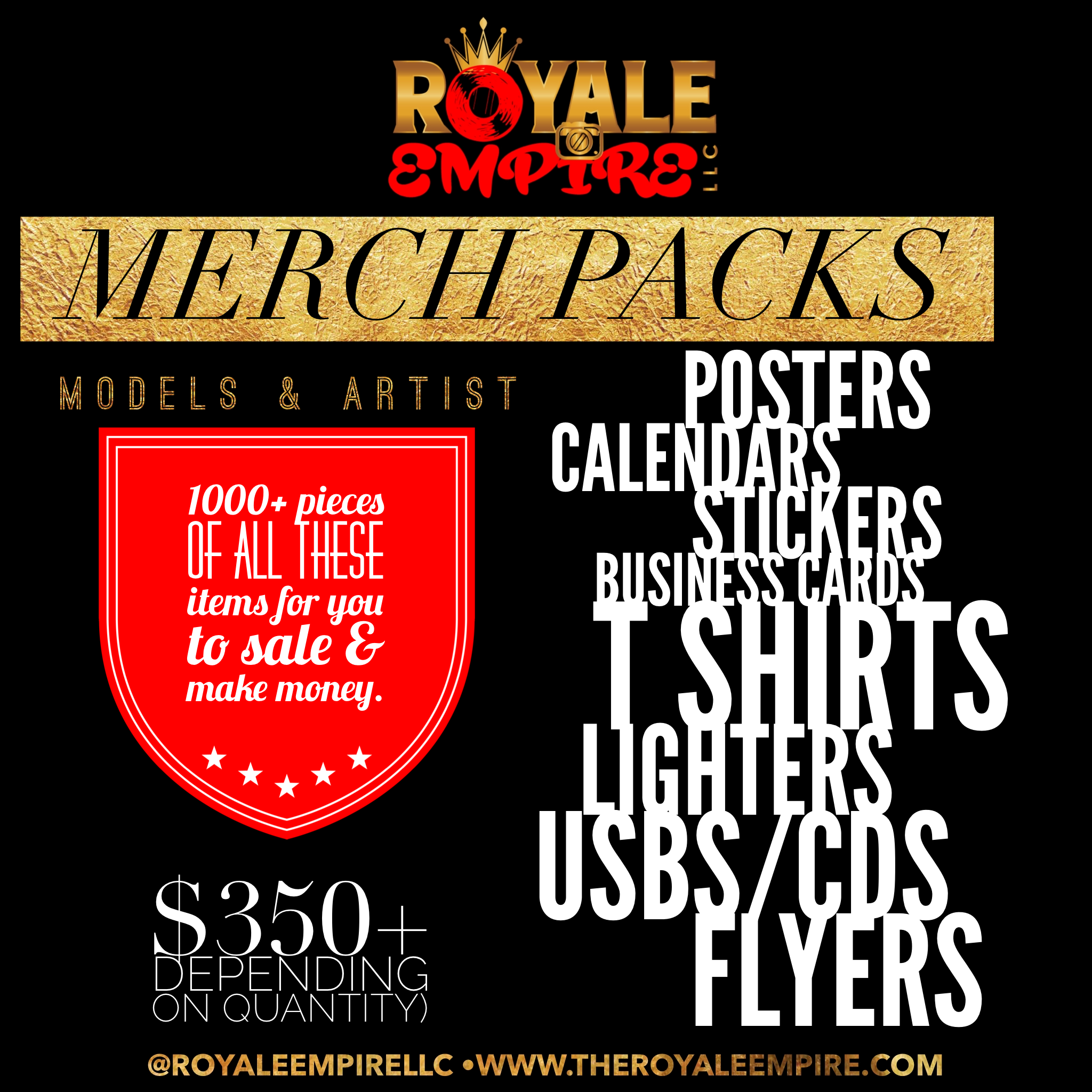 Merch Packs (Physical Brand Products)